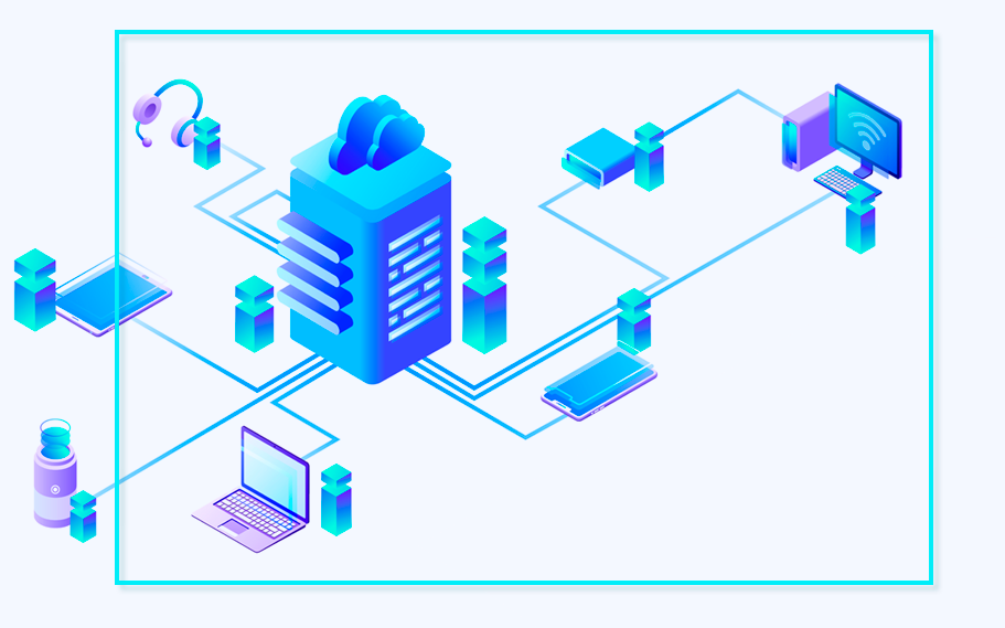 Exchange data securely over the network